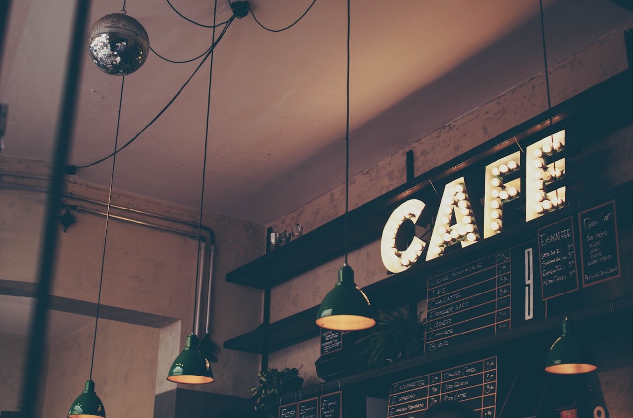 city break morning cafe coffee