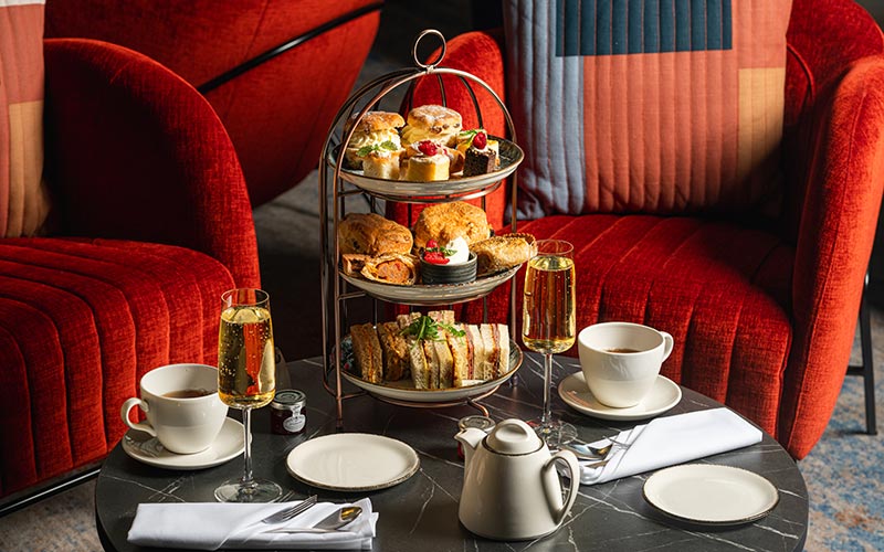 Cogs Bar Kitchen afternoon tea sandwiches scones tier