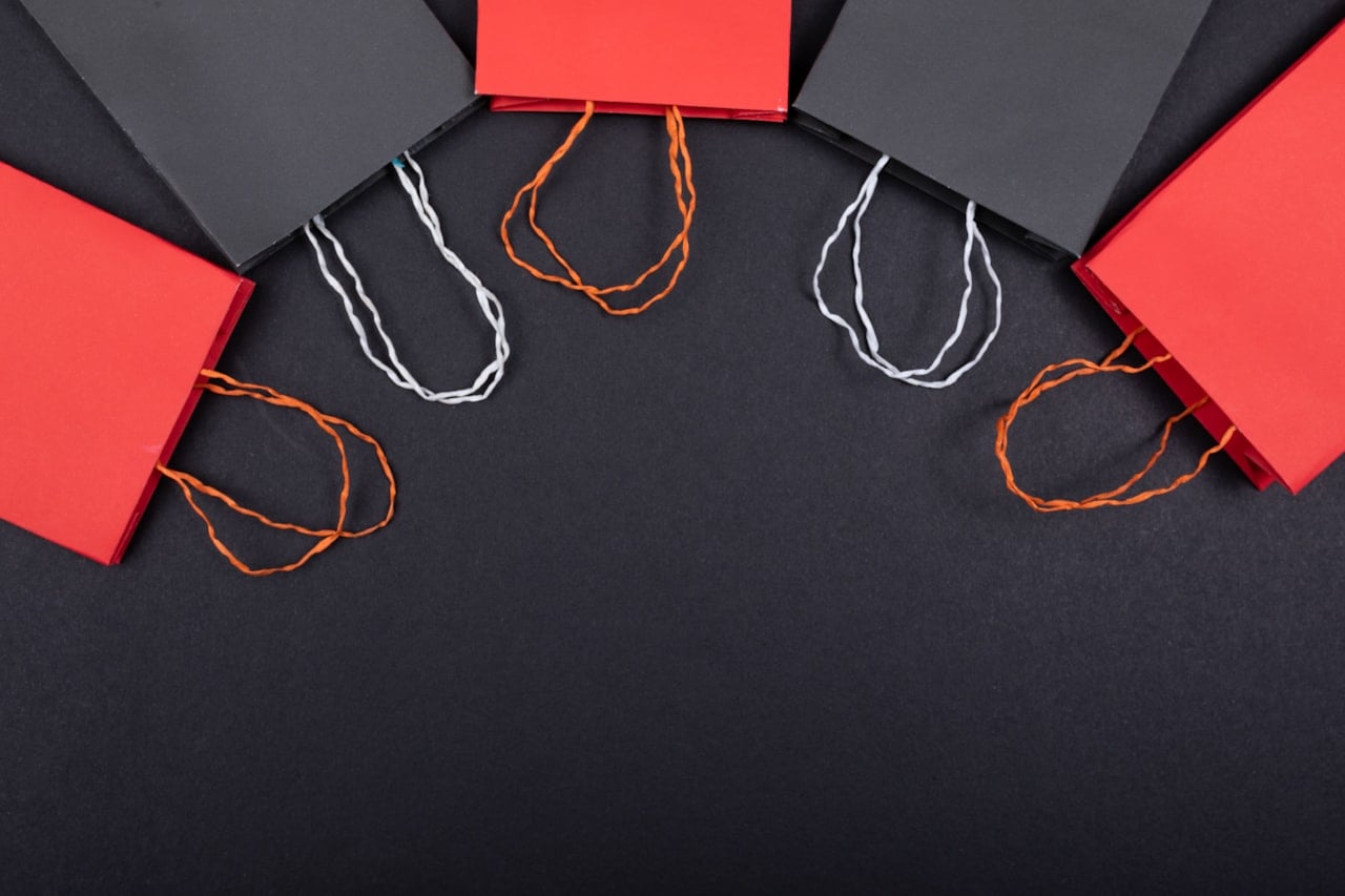 designer outlet shopping bags