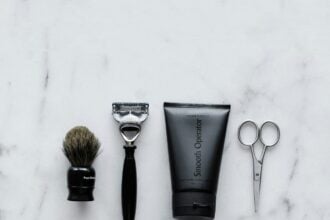 Green People organic skincare range with botanicals and ingredient detail