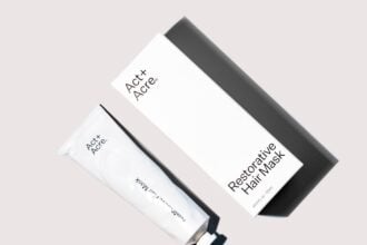 Skincare product labels showing organic and natural certifications closeup