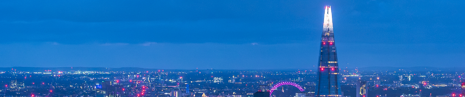 360 panoramic London cityscape The View from The Shard