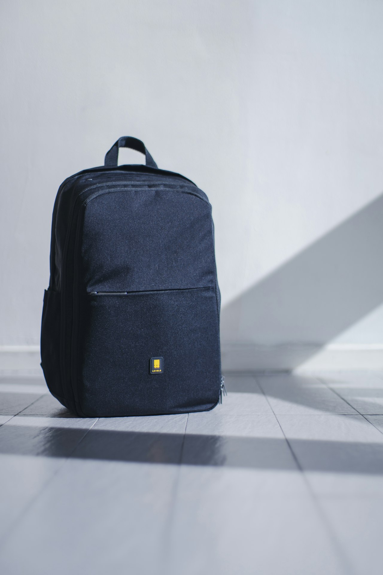 Neatly packed open suitcase with travel capsule wardrobe