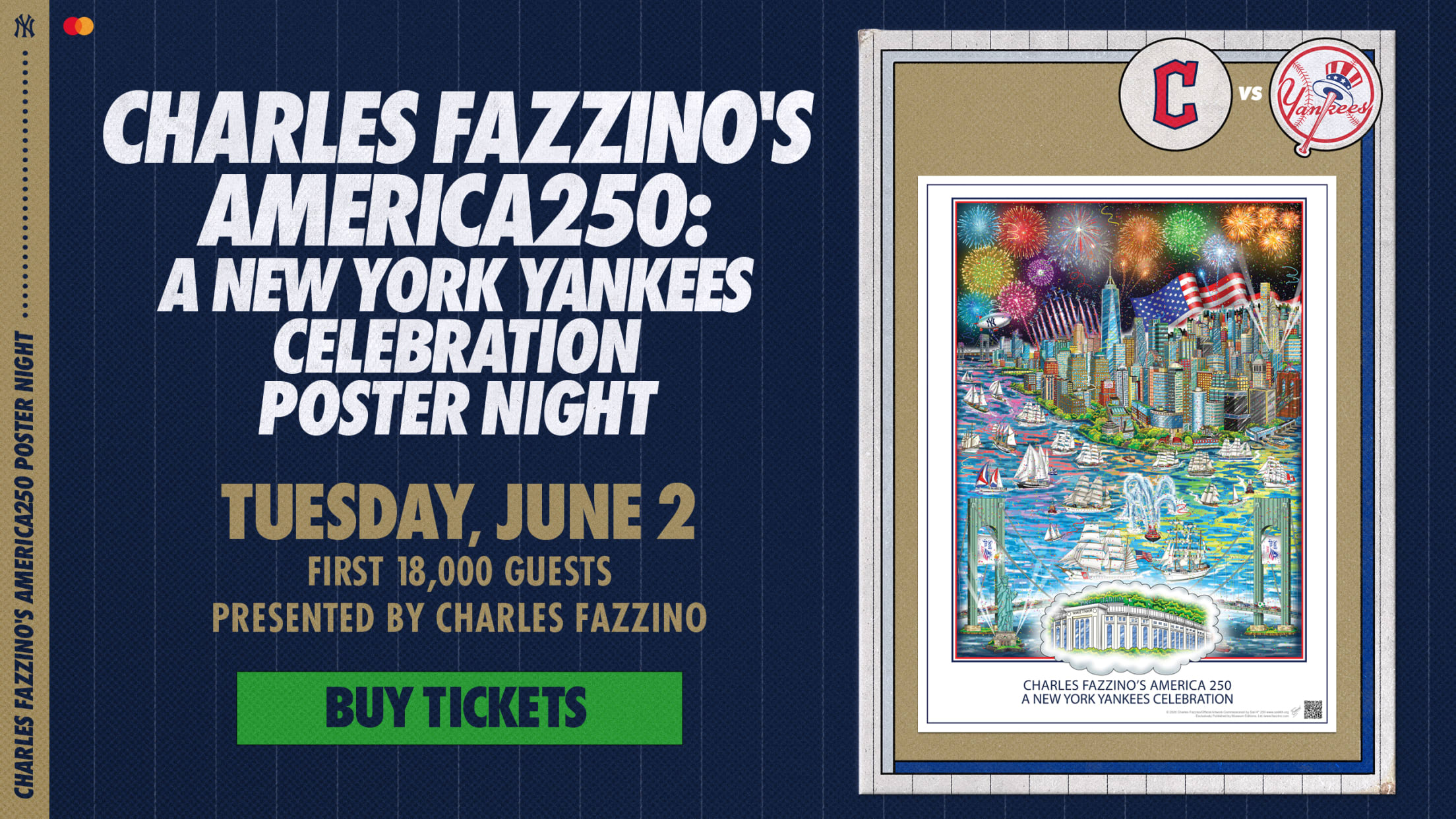 Yankee Stadium special event poster night fans celebration