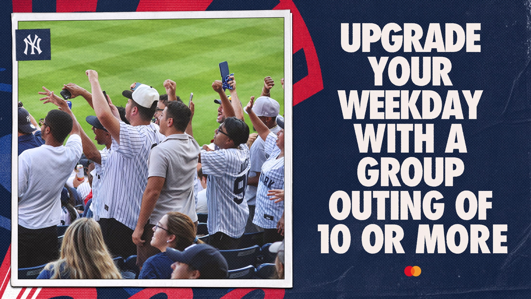 New York Yankees crowd group tickets stadium packed atmosphere