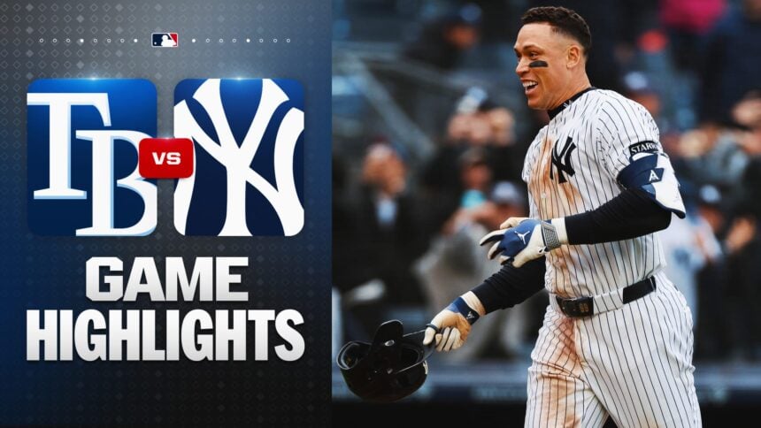 Aaron Judge walk-off homer New York Yankees game day moment