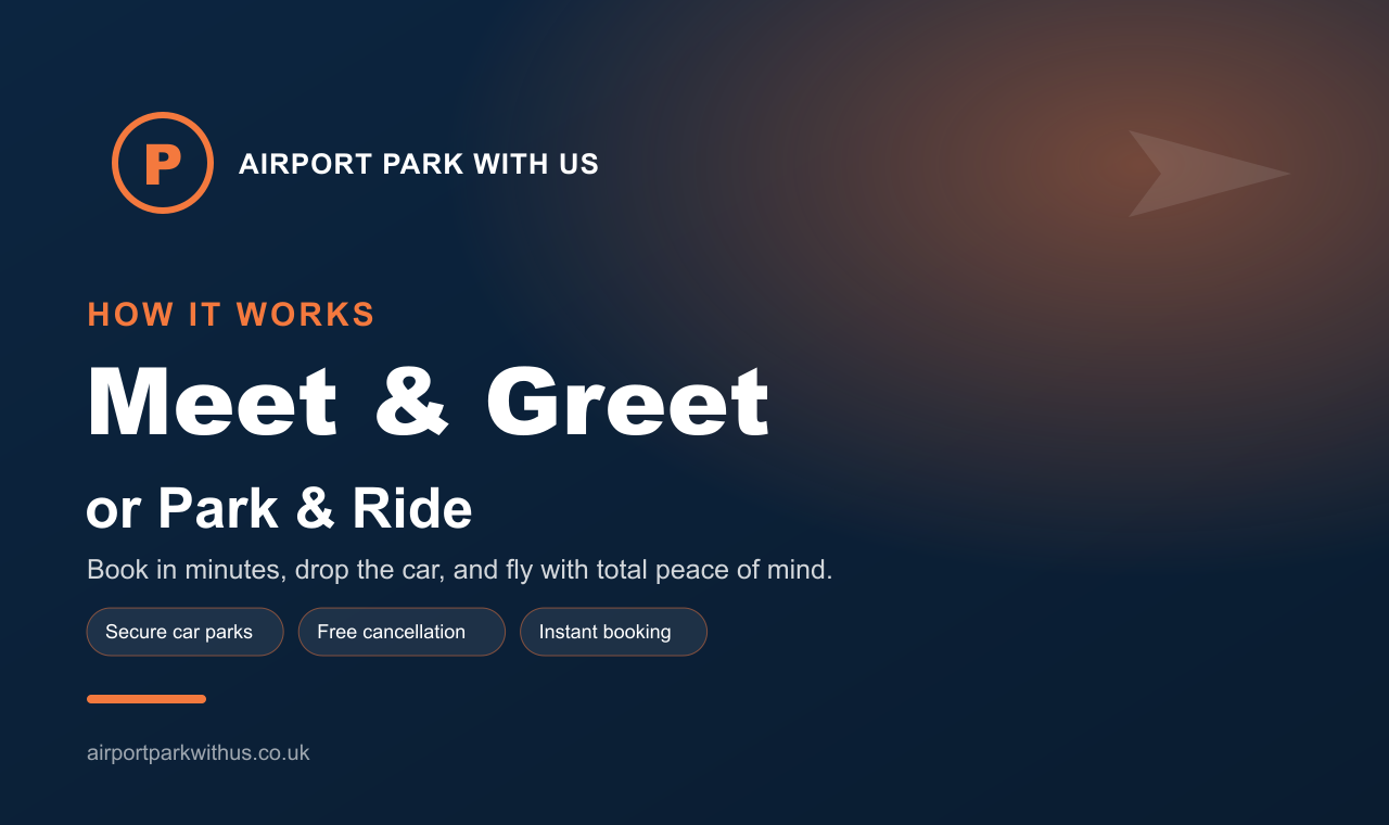 Meet and Greet or Park and Ride airport parking