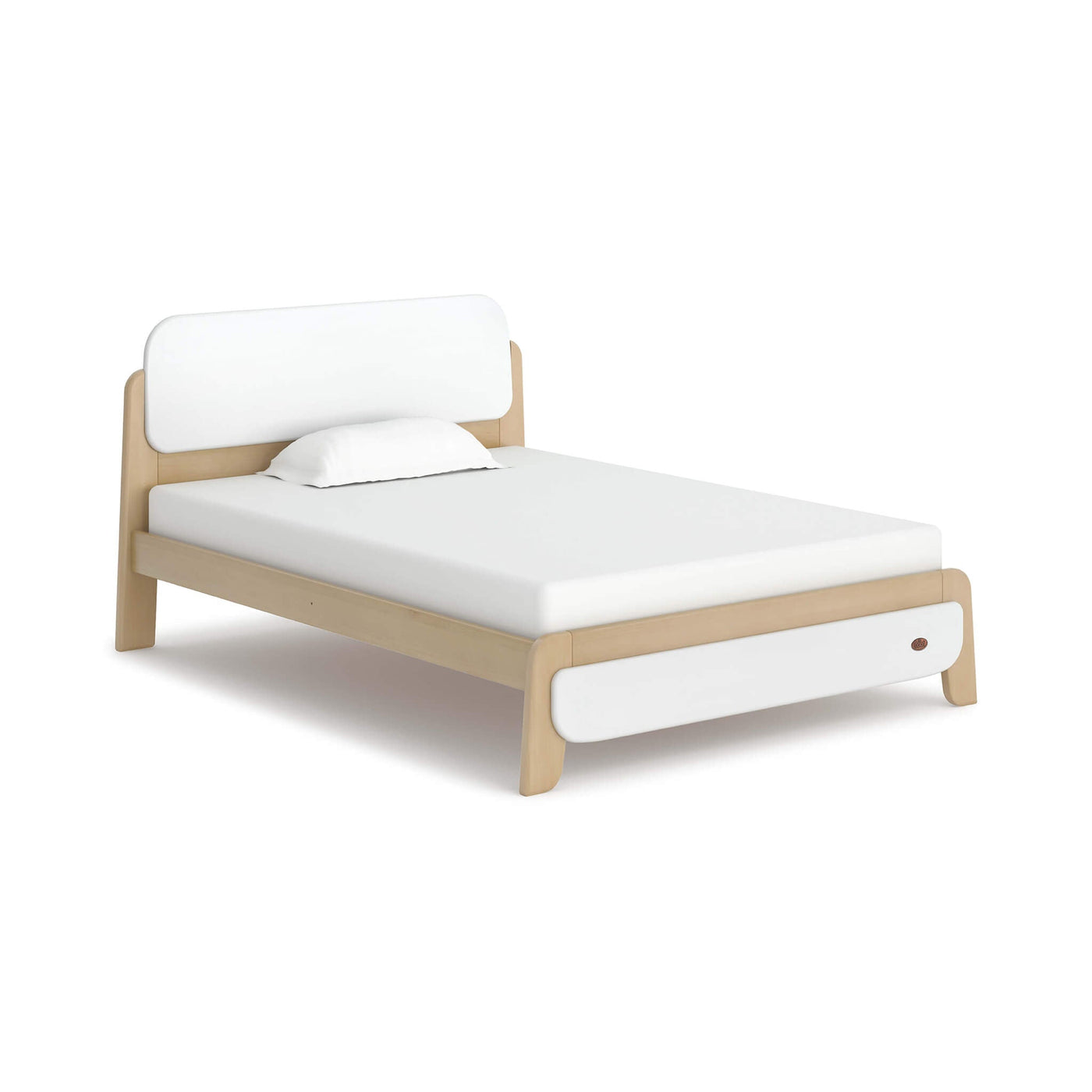 Boori Avalon kids double bed in barley white