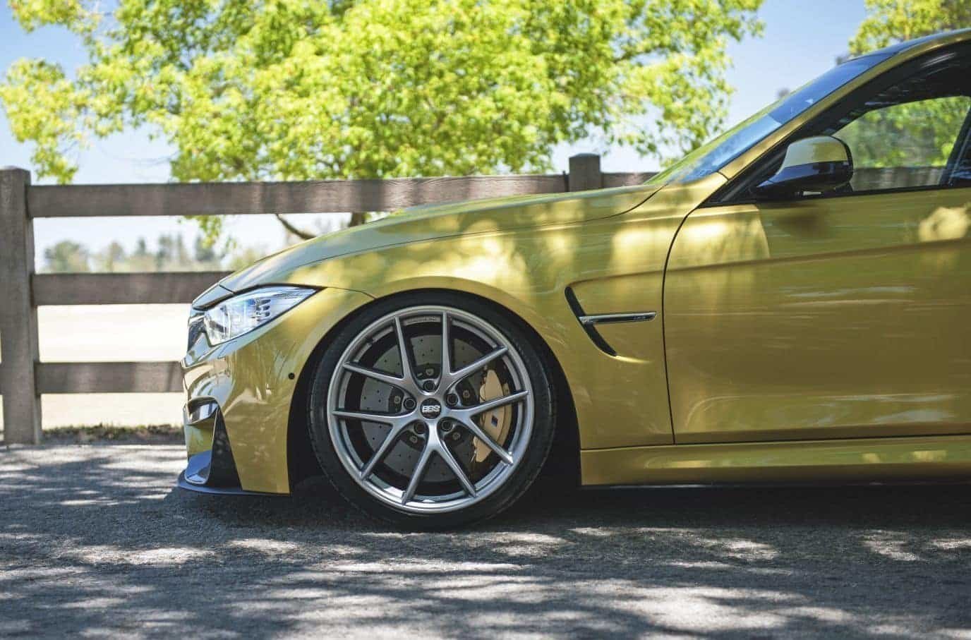 BBS Alufelgen in Nahaufnahme