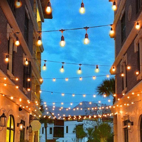 BLT Direct festoon string lights for outdoor and garden use