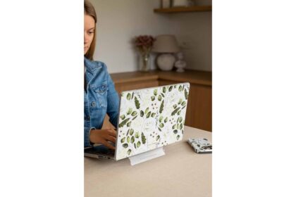 Personalised photo phone case on a soft background