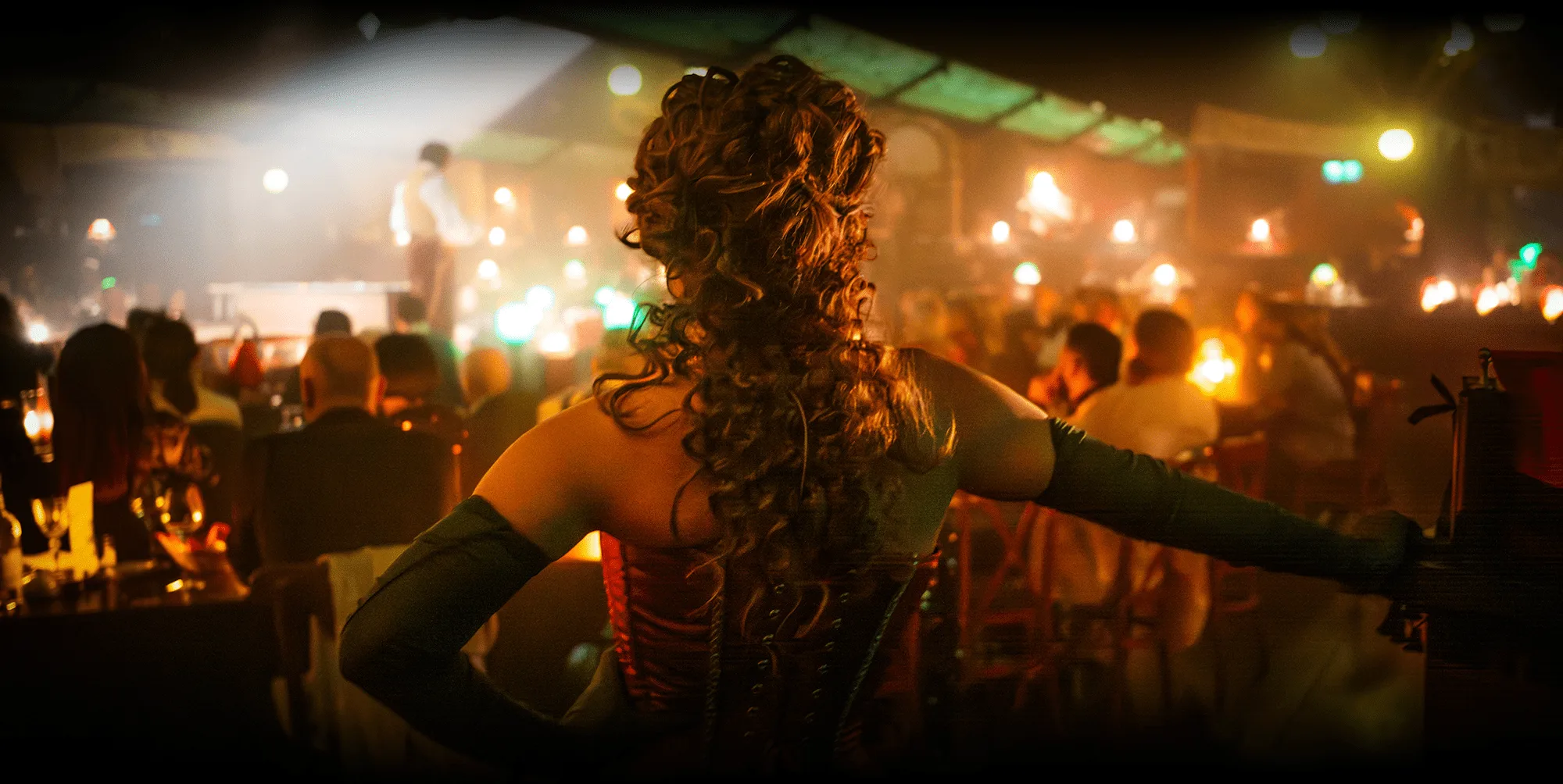 Chat Noir cabaret performers on stage at The Lost Estate London immersive experience