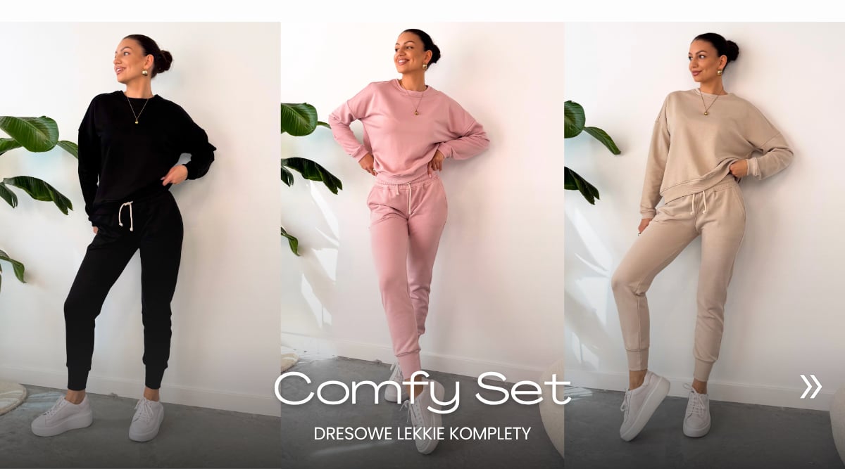 Lekkie dresy Comfy damskie - wygoda i styl w Clothstore.pl