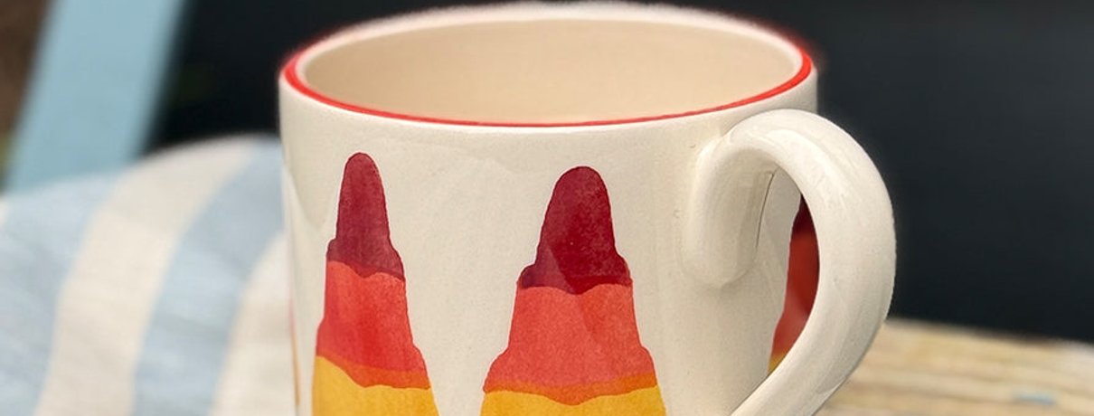 Emma Bridgewater handmade mugs collection in classic British designs