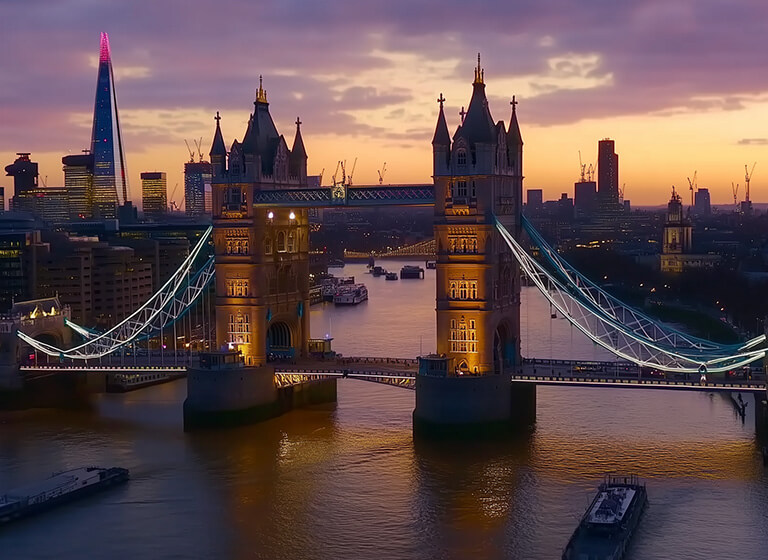 Tower Bridge Londen reisbestemming GWK Travelex