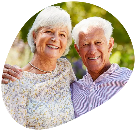 Over-70s travellers on holiday