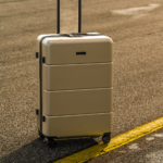 Journeylife Explorer cabin suitcase in airport setting