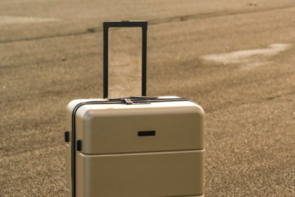Journeylife Explorer cabin suitcase in airport setting