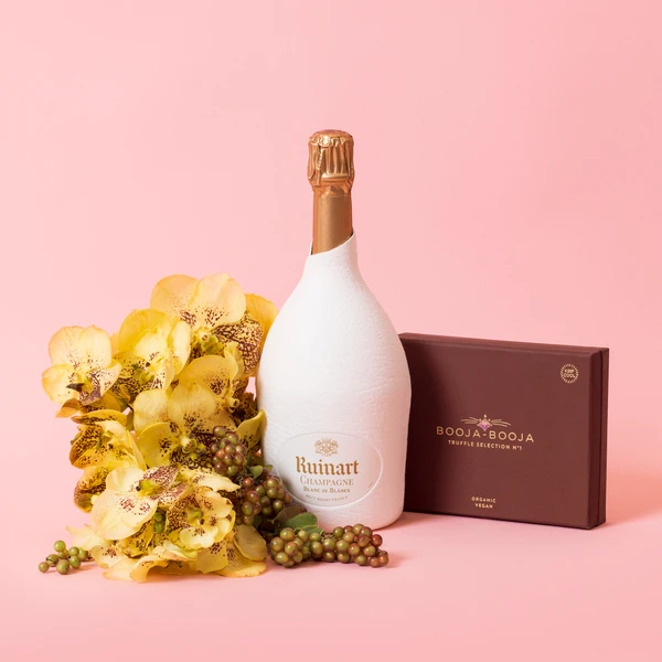 Flowers and champagne gift delivery Moyses Stevens