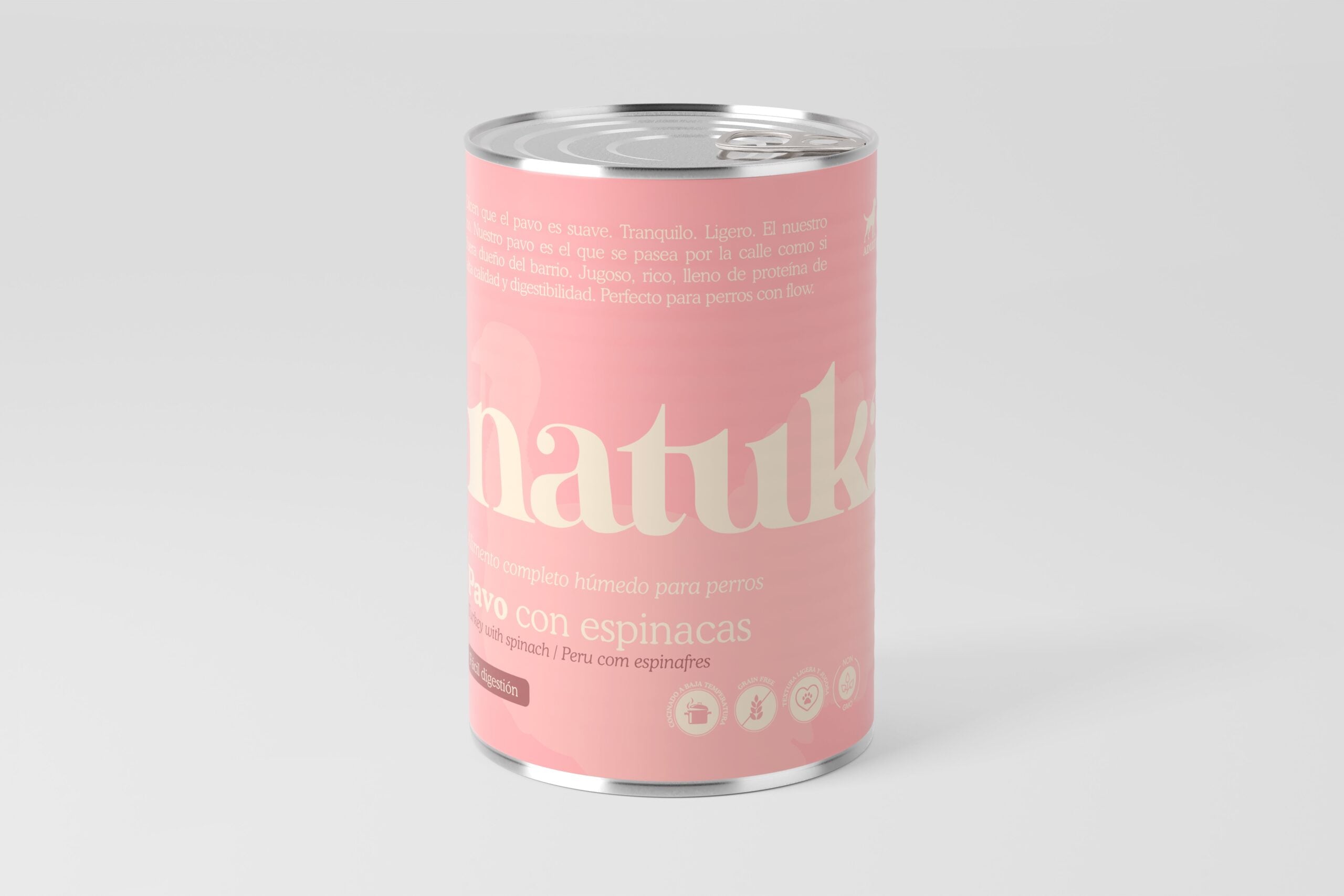 Natuka menú BARF de pavo fresco para perros