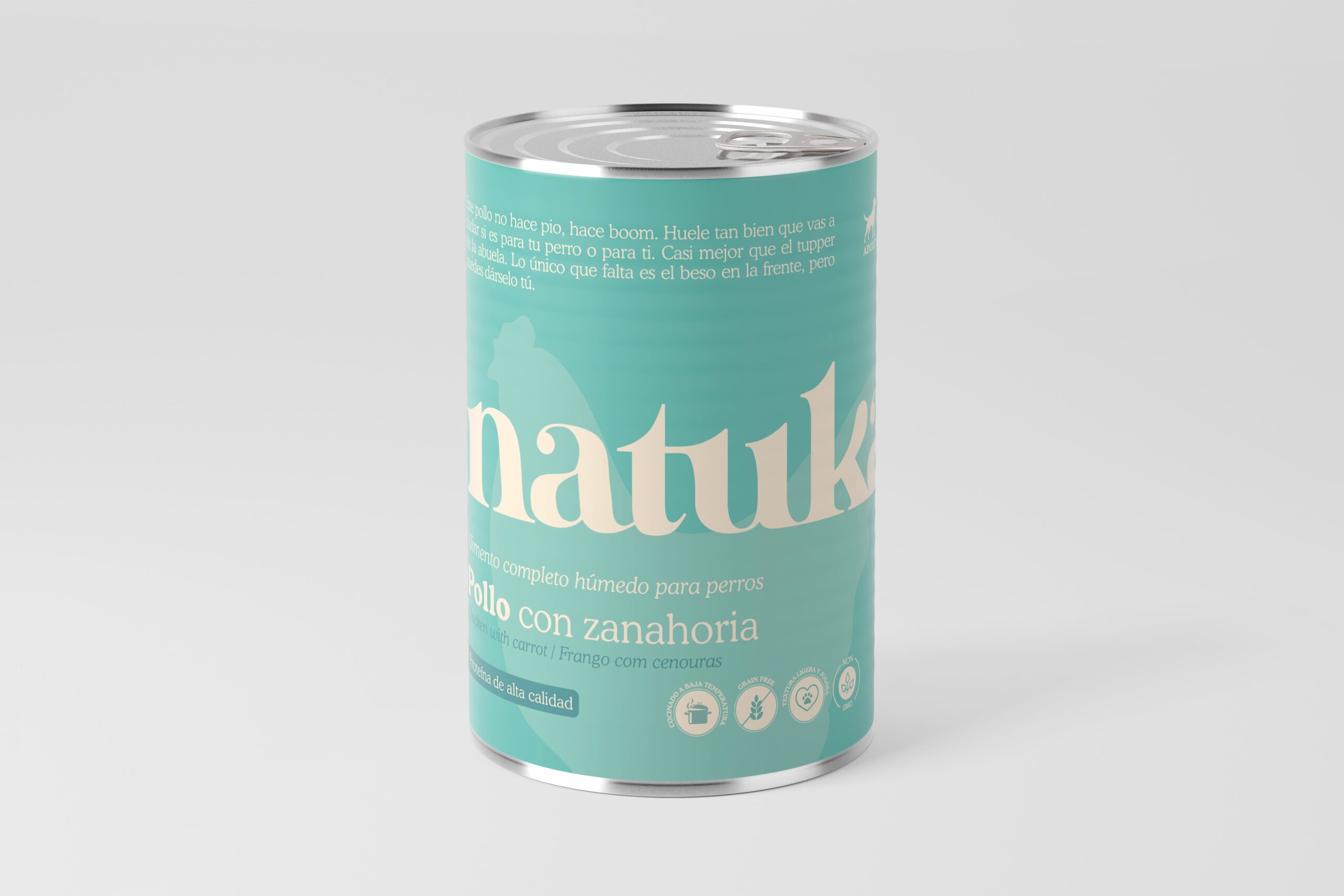 Natuka menú BARF de pollo natural para perros