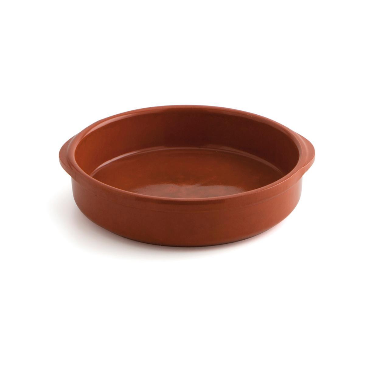 Cazuela de barro con asas 26cm profesional Raimundo disponible en Ohgar