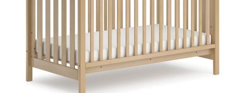 Boori Oslo compact cot bed in solid wood
