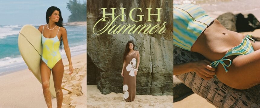 Banner Roxy High Summer collezione mare