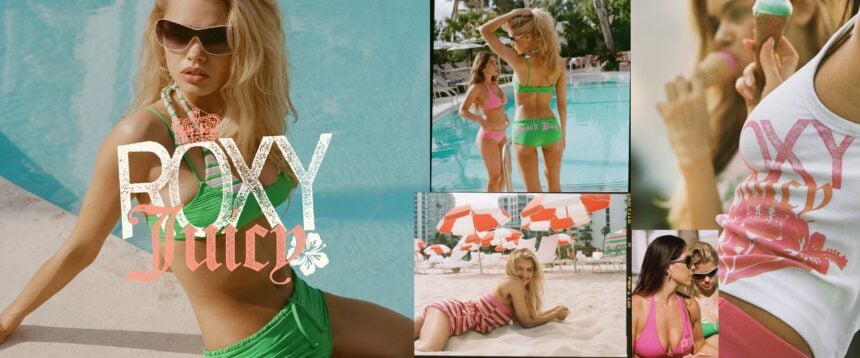 Collaborazione Roxy x Juicy Couture