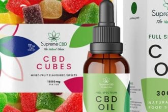 Supreme CBD starter bundle oil and gummies