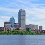View Boston observation deck Boston skyline panorama