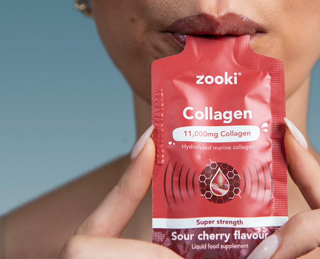 YourZooki collagen supplement sachets collection
