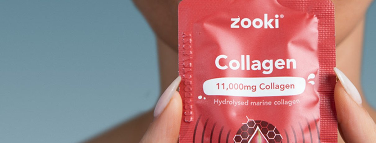Zooki Collagen supplement collection - liposomal collagen sachets for skin health