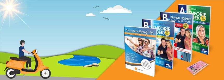 Zorgeloos Studeren theorie leermiddelen banner
