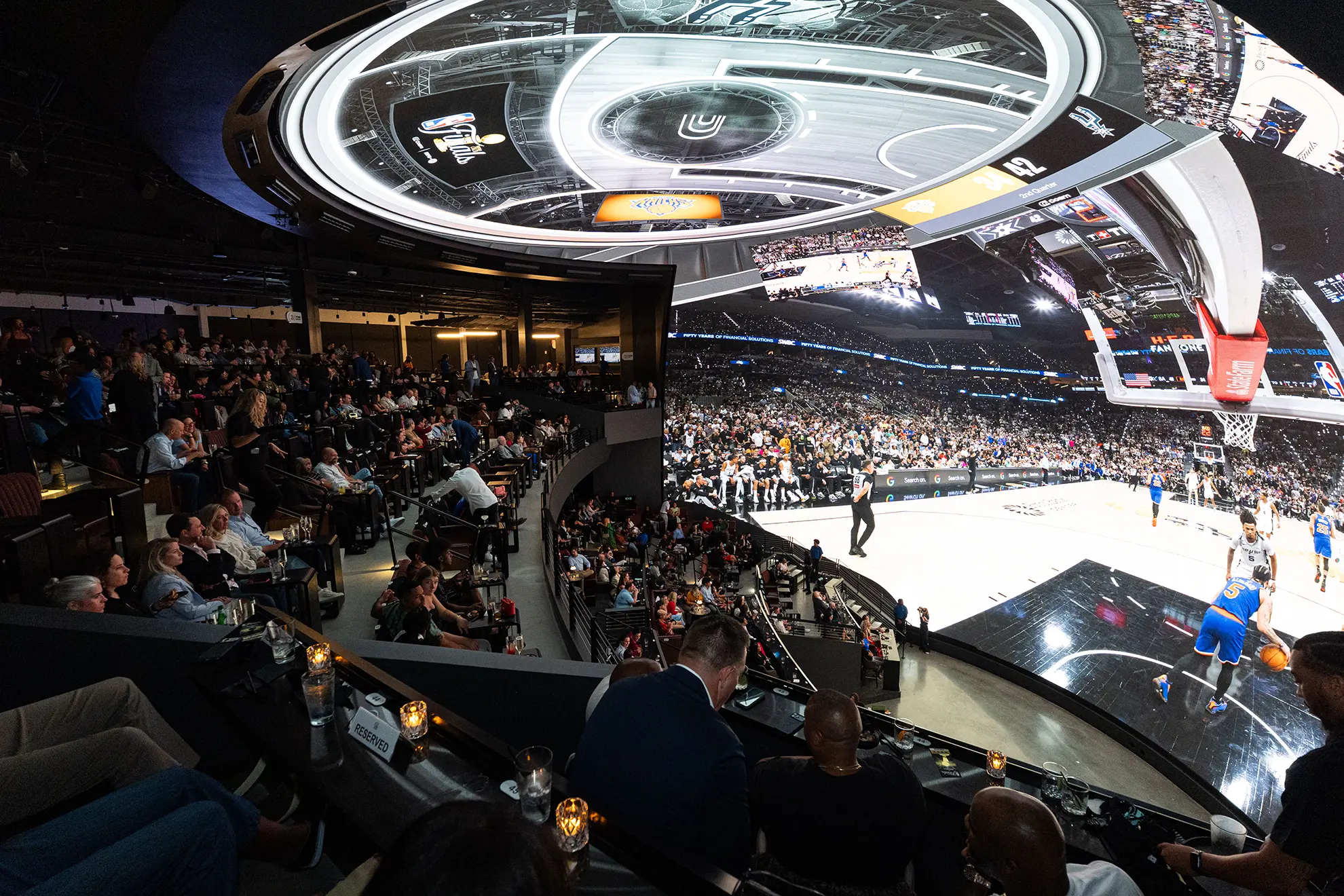 Cosm Atlanta's opening night with NBA Finals Game 2 on the Shared Reality dome