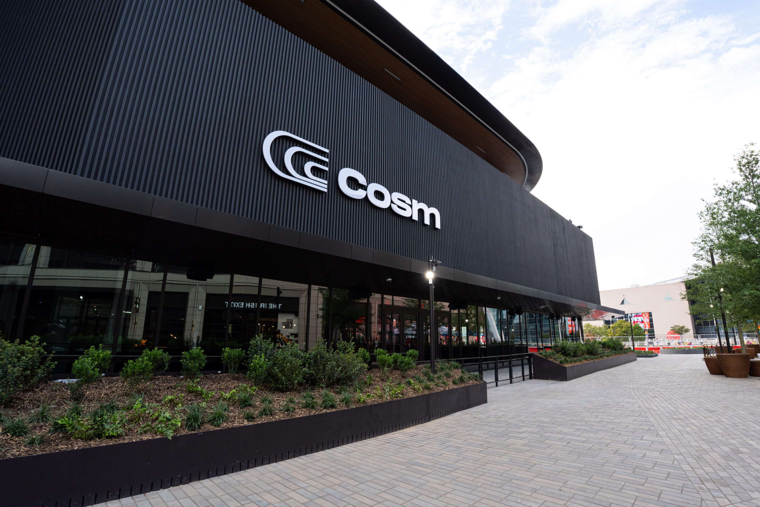 Guests at the Cosm Atlanta grand opening on June 5, 2026