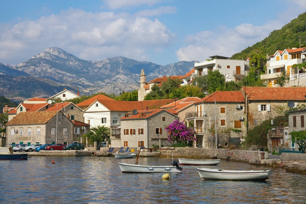 Kotor bay in Montenegro, a scenic European travel destination