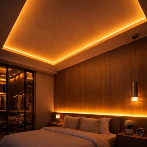 LED strip lighting for a home lighting project
