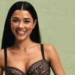 Model wearing a Willow lingerie set from Bravissimo