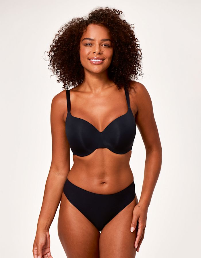 Panache 365 T-Shirt Bra in black