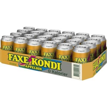 Faxe Kondi Orange Zero Getränkedosen