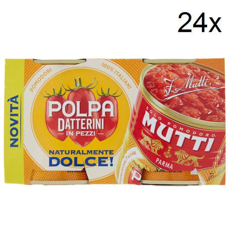 Opakowanie pomidorów Mutti Polpa Datterini