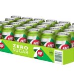Seven Up Zero Sugar Getränkedosen