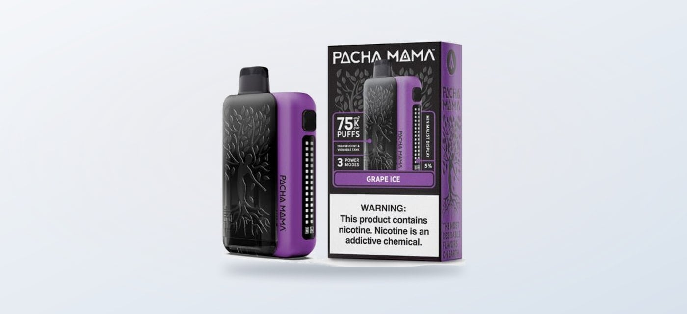 Pachamama 75000 Puff Disposable with product box