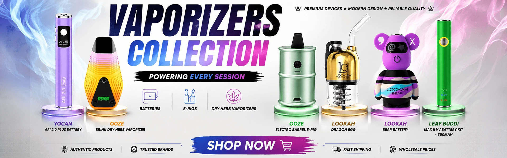 Vaporizers collection at EcigMafia