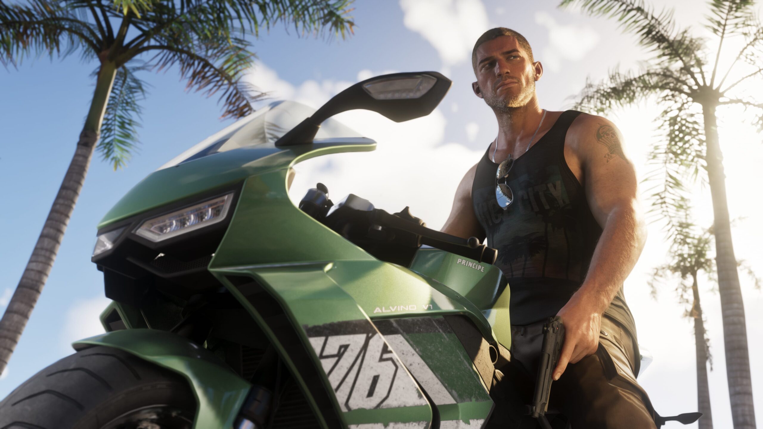 Grand Theft Auto VI PS5 screenshot of Lucia and Jason