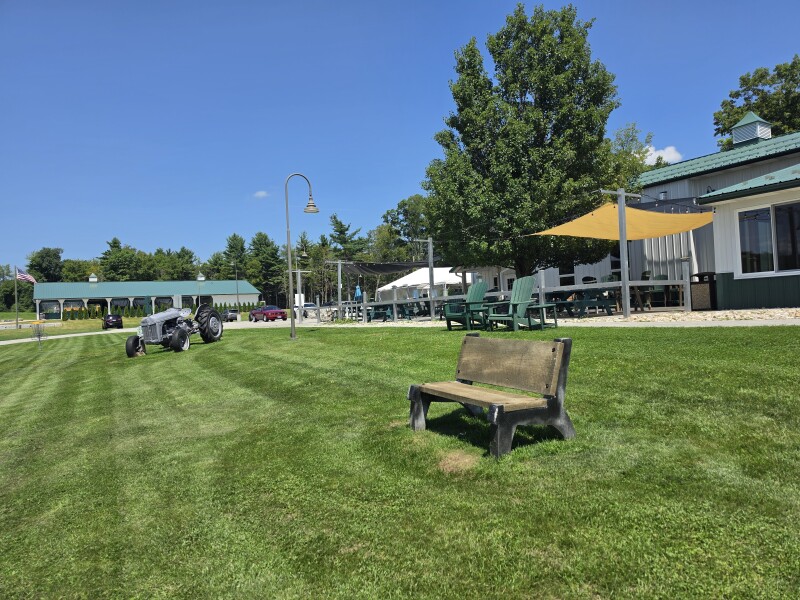 Farmstead brewery and outdoor trails RV stay