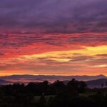 Mountain-top boutique winery landscape in North Carolina
