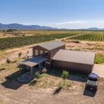 Winery building and vineyard at a Harvest Hosts location in Arizona