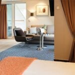 Premium suite with private balcony aboard W.B. Yeats
